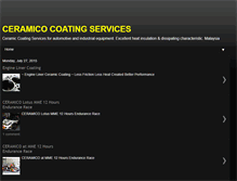 Tablet Screenshot of ceramicocoating.com